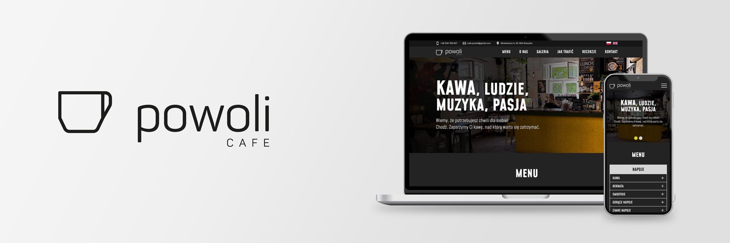 Strona internetowa Powoli Cafe