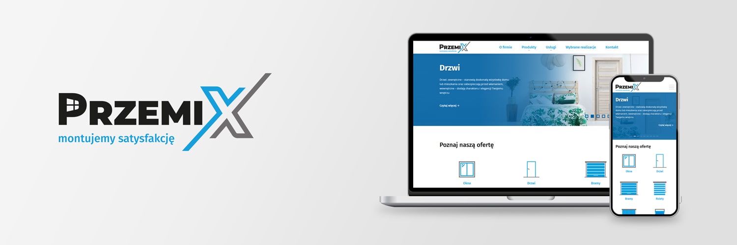 Strona internetowa firmy PRZEMIX Przemysław Szkarłat